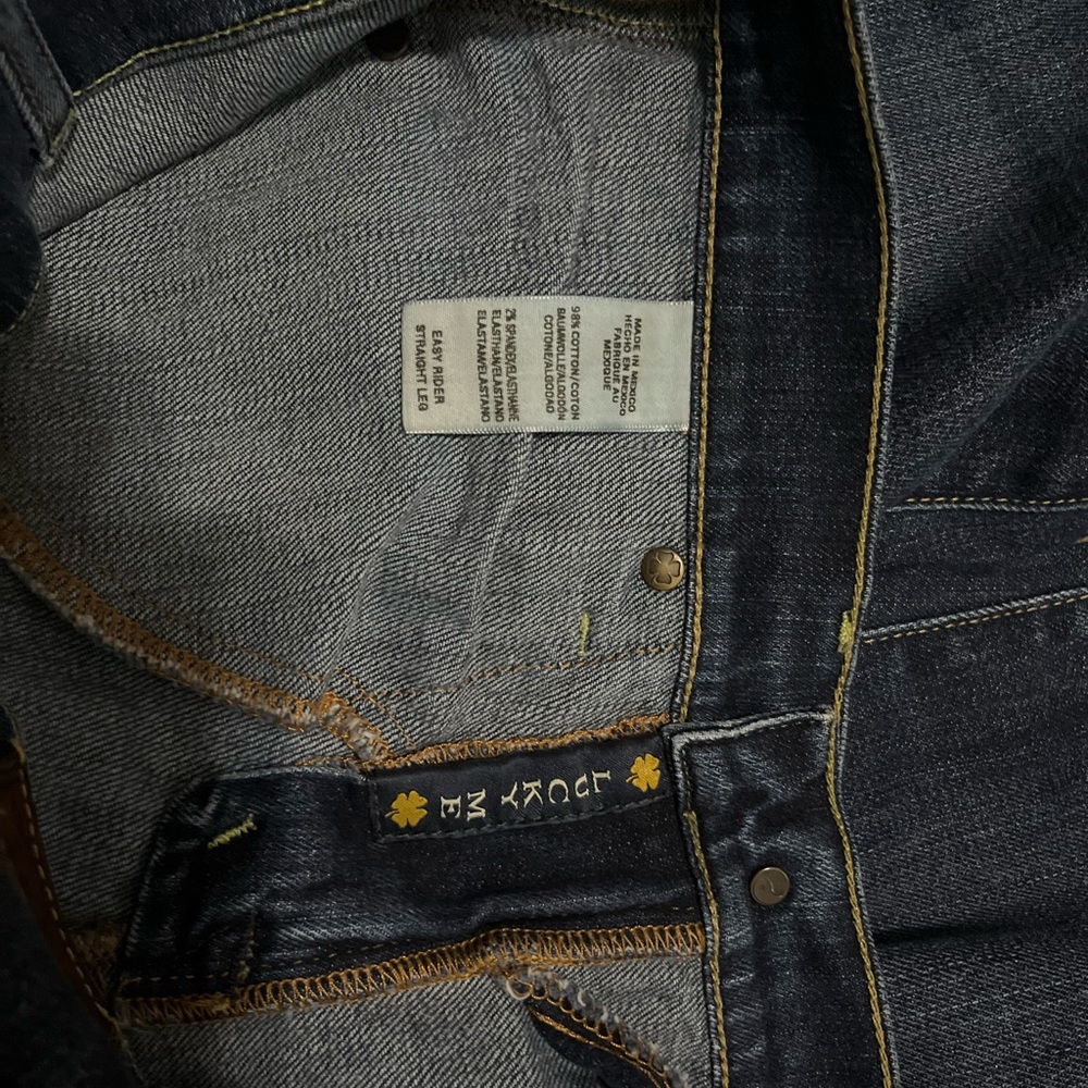 Lucky Brand Easy Rider Straight Leg jeans, size 6/28 - Picture 3 of 5